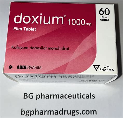 doxium 1000 mg ne için kullanılır